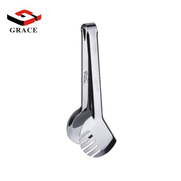 Wholesale Sales Kitchen Products Silver Stainless Steel Food Tongs